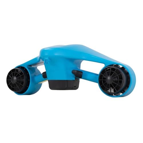 Bluemarina Scooter de plongée Orca - Seascooter - 2 x Moteurs de 500 Watts - 3 Vitesses - Protection Contre l'immersion - Scooter de plongée Professionnel - Topspeed 5.4 km/h - Unterwasser Scooter