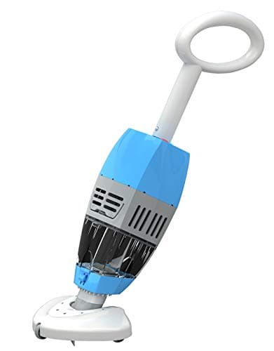 Orca 020 H - Robot Aspirateur sur Batterie - Idéal pour Piscine Et Spa Gonflable- sans Fil - Fourni avec Poignée Ergonomique et Manche Télescopique - Tamis Filtrant