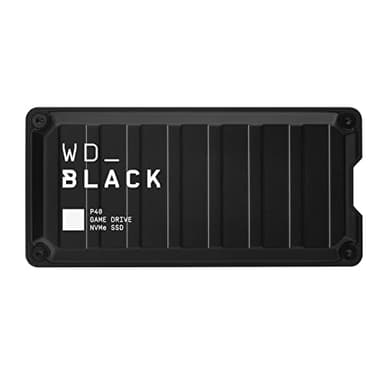 WD_BLACK P40 2 To Disque SSD externe, Disque de jeu portable SSD, jusqu'à 2000 Mo/s, SuperSpeed USB 3.2 Gen 2x2, Compatible avec PC, Xbox et PS5, Disque SSD NVMe externe, Noir