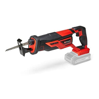 Einhell Scie sabre sans fil TE-AP 18/26 Li-Solo Power X-Change (18 V, hauteur de course 26 mm, profondeur de coupe 18 cm dans le bois, Livré avec une lame) Livré sans Batterie et sans Chargeur