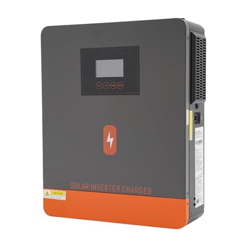 Onduleur solaire hybride 48 V 6200 W AC 220-240 V Sortie Micro-onduleur multifonction avec régulateur de charge MPPT 120 A pour les pannes de courant de secours et les endroits nécessitant de