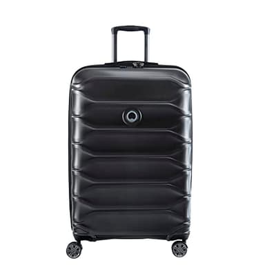 DELSEY PARIS - Meteor EU - Valise Grande Taille Rigide Extensible - 78x50x33 cm - 111 litres - XL - Noir