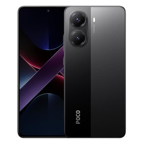 Xiaomi Poco X7 Pro 5G NFC Écran AMOLED CrystalRes 1,5 K 120 Hz Navire Insignia Dimensity 8400-Ultra Noir 12 Go + 512 Go