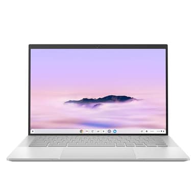 ASUS Chromebook Plus CM3401 avec Google AI - Ordinateur Portable Tactile Convertible 14", Ecran WUXGA (AMD Ryzen 5, RAM 8 Go, Stockage 256 Go SSD, Chrome OS) - Clavier AZERTY