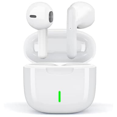 Bluetooth Ecouteurs Intra-Auriculaires sans Fil, Ecouteur Bluetooth 5.3 Hi-FI Son Stéréo, Contrôle Tactile, Mic Intégrés, réduction du Bruit, 24 Heures Durée de Lecture, pour Phone iOS Samsung Android