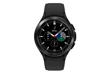 Samsung Galaxy Watch4 Classic 4G 46 mm, noir - Montre connectée intelligente, lunette tournante, santé, bien-être, sport, IMC, ECG – Version FR