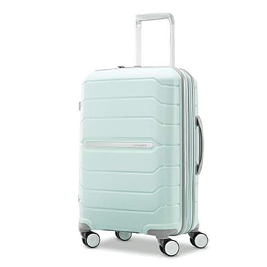 Samsonite Freesform Rigide Extensible avec roulettes Doubles pour Adulte Unisexe, Vert Menthe, Carry-on 21-inch, Freeform Hardside Extensible avec roulettes Doubles rotatives