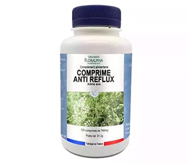 Rue des Plantes - Anti-reflux (Anis) 120 Comprimés - Association Unique de Minéraux pour un Soutien Digestif Naturel, Confort Digestif Quotidien
