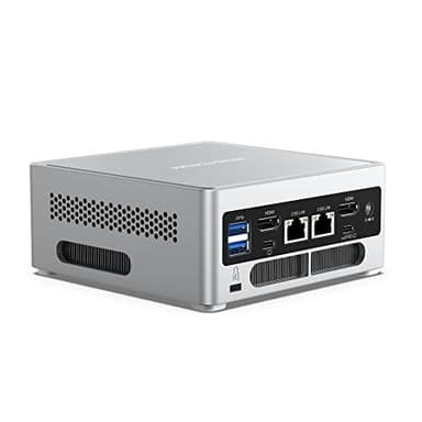 MINISFORUM Mini PC NAB9 Core i9-12900HK Processeur jusqu'à 5,0 GHz, 14C/20T,32 Go RAM 1 to SSD, Dual 2.5G LAN Ordinateur de Bureau,2 x HDMI, 3 x USB Type-C, 4 x USB Type A, WiFi 6, BT5.2