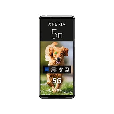 Sony Xperia 5 III | Smartphone Android, Téléphone Portable 5G, Ecran 6.1" 21:9 CinemaWide™ HDR OLED 120Hz, 4 objectifs ZEISS T*, 8Go RAM, IP65/68 - Noir (Reconditionné)