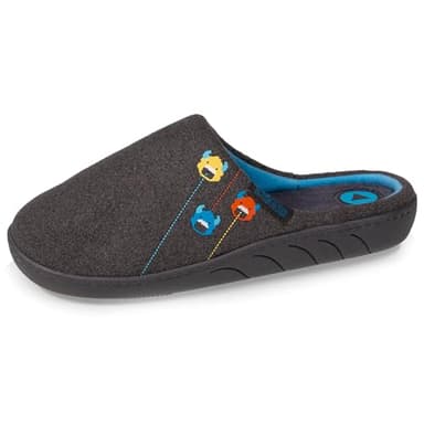 Isotoner Chaussons pantoufles Mules garçon légers et confortables, faciles à enfiler