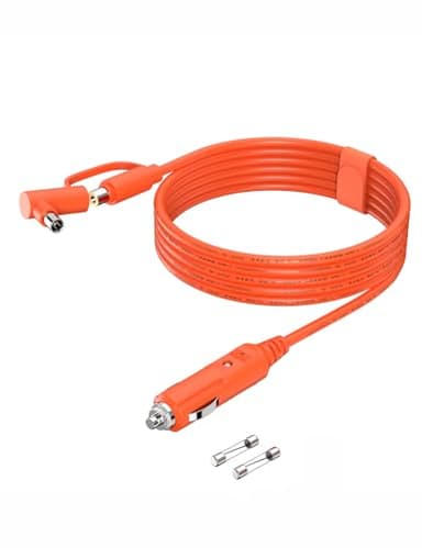 Tonton Allume-Cigare de Voiture vers DC7909&DC8020, Adaptateur de câble de Chargeur de Voiture 12V pour Station d'alimentation Portable Jackery Bluetti, générateur Solaire, Panneau Solaire, GPS (2M)