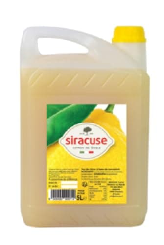 Siracuse Jus de Citron 120 x 5ml/Boite, 500ml/Bouteille, 5L/Bidon et Jus de Yuzu 250ml/Bouteille - Lot 1, 2 et 3 Unités - Livraison Gratuite France (3, Jus de citron 5L)