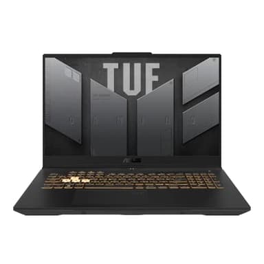 ASUS TUF F17-TUF707ZU4-HX023W PC Portable Gamer 17" Full HD 144Hz (Intel Core i7-12700H, GeForce RTX 4050, 16G RAM, 512Go PCIe SSD) Windows 11 Clavier Rétroéclairé AZERTY Français RGB 1 Zone