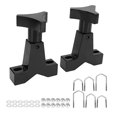 Support de Cric Hi Lift, Support de Cric à Haute Levée en Acier allié, Accessoires de Cric Hi Lift avec Accessoires de Montage pour Tubes Ronds Carrés de 1 à 2,5 Pouces