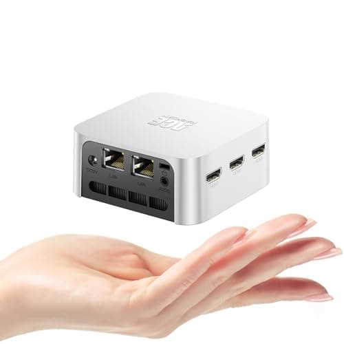 ACEMAGICIAN Mini PC Win11 Pro, 8Go LPDDR5 256Go SSD, Ιntel Alder Lake-Ν95 (jusqu'à 3,4 GHz) Micro Ordinateur Bureau,2xLAN|Trois HDMI|4K HD|Dual WiFi