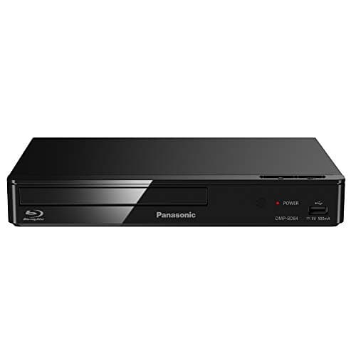 MULTIREGION Lecteur Blu-ray compatible avec Panasonic DMP-BD84EB-K 2D - LAN (sans WiFi) toutes les zones sans code - Régions A, B et C DVD régions 1-8 - DMP-BD84