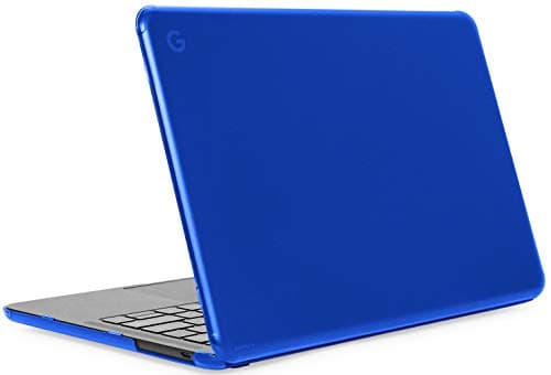 mCover Coque compatible avec Google PixelBook Go Chromebook 13,3" uniquement (ne convient pas aux autres modèles Google) – Bleu