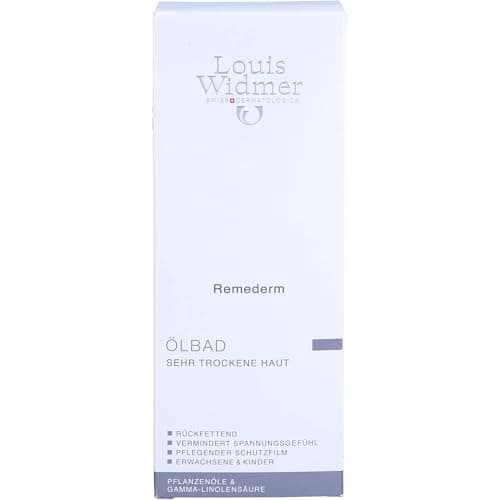 Louis Widmer Remederm Ölbad für sehr trockene Haut, 250 ml Additif pour le bain
