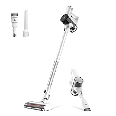 Tineco Pure One Air Aspirateur Balai sans Fil, Super Léger, 1,8 kg, Multi-Cyclone, Aspirateur à Main avec de Multiples Accessoires, Ultra-Silencieux, Base de Recharge sans Installation