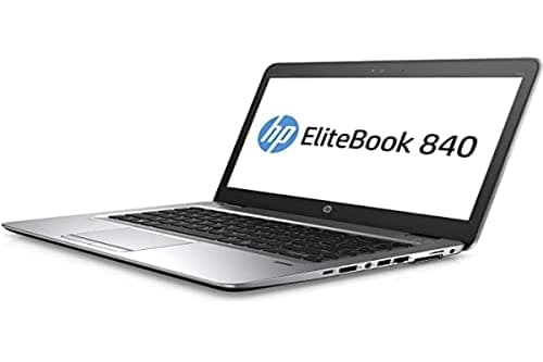 HP EliteBook 840 G4 - PC Portable - 14pouces - (Core i5-7200/2.50 GHz, 8Go de RAM, Disque SSD 256Go SSD, WiFi, Windows 10, Bluetooth, AZERTY Clavier) Modèle très Rapide (Reconditionné)