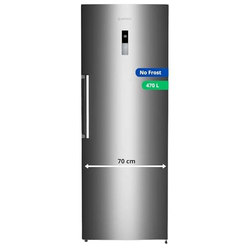 GEDTECH Réfrigérateur armoire GSP470NFIX 470L - Largeur 70cm - No Frost - Classe E - Inox
