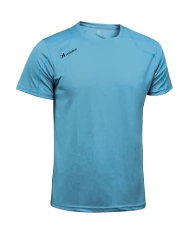Asioka 75/09 T-Shirt à Manches Courtes Unisexe Adulte L Turquoise