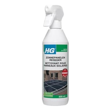 HG Nettoyant De Panneaux Solaires, Élimine La Saleté Et Les Débris, Protège Les Panels, Augmente L'efficacité, Nettoyage Sûr Et Efficace, 500ml