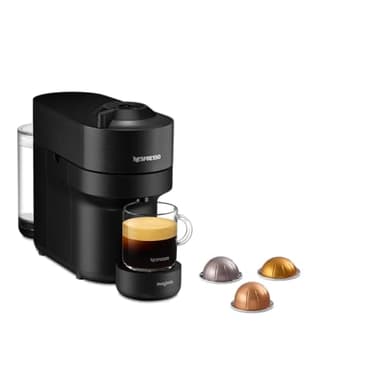 Magimix Machine à Café Nespresso Vertuo Pop Noir Cafetière à Capsules 11729