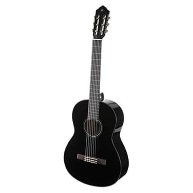 Yamaha C40BLII Guitare acoustique Black – Guitare traditionnelle 4/4 – Guitare classique d'étude – Idéale pour débutants