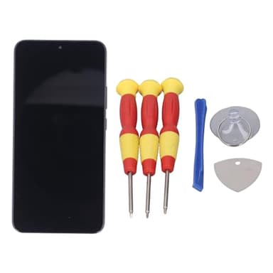 OLED pour Galaxy S22 Plus, Version UE, écran de Remplacement S22 Plus écran LCD SM S906B LCD Numériseur Tactile avec Cadre et Outils, Prise en des