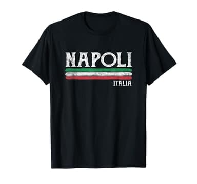 Naples Italie Drapeau Italien Souvenirs Cadeau Napoli T-Shirt