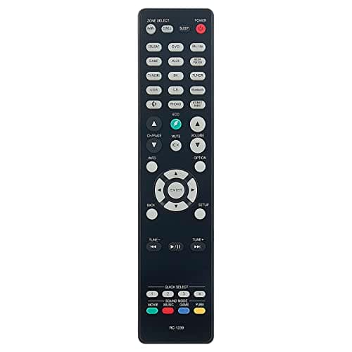VINABTY RC-1239 Télécommande remplacée Convient pour Denon AV Receiver AVR-X2700H AVR-S960H AVR-X3700H AVRX2700H AVRX3700H AVRS960H