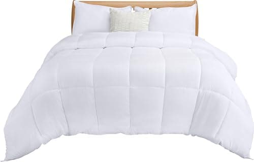 Utopia Bedding Couette 240x260 cm Toute Saison, Couette 280 GSM Toute Saison, Couette Respirante, Super Doux (Blanc)