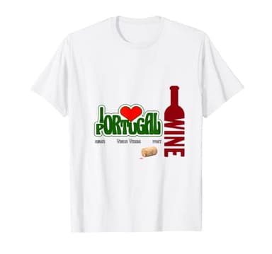 J'aime le vin portugais Vinho Verde Ginja Porto T-Shirt