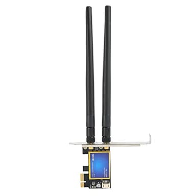 Qcwwy PCIe WiFi Carte 1200 Mbps 4.0 Adaptateur Réseau Double Bande pour 7 8 10, Adaptateur WiFi Fil pour PC, Carte de Bureau Portable
