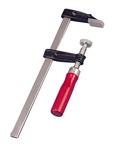 kwb Pince-étau avec poignée en bois 50x200, largeur de serrage 200 mm, profondeur de serrage 50 mm, mâchoires de serrage en zinc moulé sous pression, pince-étau avec rail métallique stable