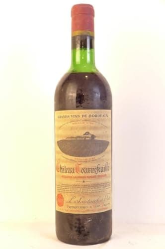 lalande de pomerol château tournefeuille rouge 1967 - bordeaux
