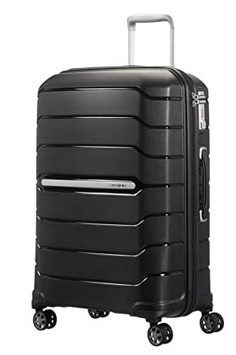 Samsonite Flux - Spinner M Extensible Suitcase, 68 cm, 85 L, Noir (Noir)