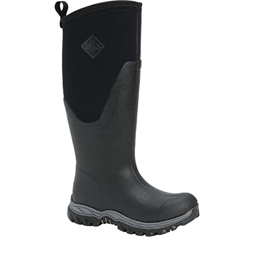 Muck Boots Femme Arctic Sport II Tall Bottes & Bottines de Pluie, Noir (Black/Black), 41 EU