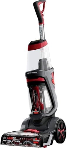 BISSELL ProHeat 2X Revolution, Nettoyeur de Tapis, Shampouineuse avec Technologie HeatWave & 3 Modes de Nettoyage, Nettoyeur Canapé Tissu, Nettoyage en Profondeur Des Tapis, Moteur de 800W, 1858N