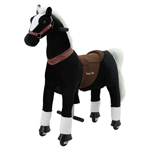 Sweety Toys 7325 Cheval Ride on BLACKY 4 a 9 Ans - Riding Animal
