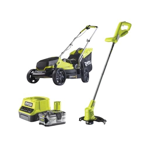 Tondeuse à gazon sans fil 18 V ONE+ - Kit double (1 x 4,0 Ah)