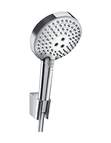 hansgrohe Raindance Select S Ensemble support mural et douchette 120 3 jet PowderRain avec flexible de douche 160 cm, chromé, 27668000