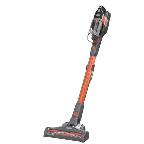 BLACK+DECKER Aspirateur Balai sans Fil Puissant, 36W, 3 Vitesses, Autonomie de 58 Min, 650 ML, 18V, BHFEV182C-QW