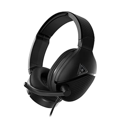 Turtle Beach Recon 200 Gen 2 Noir Casque de jeu amplifié pour PS4, PS5, Xbox Series X, Xbox Series S, Xbox One, et PC
