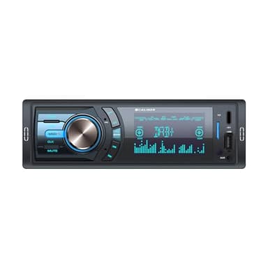 Caliber Autoradio Bluetooth 1DIN, DAB+/FM Tuner, 4x75W, USB/Micro SD, Charge 2.1A, Aux-in, Mains Libres, Micro Externe, Sortie RCA, Antenne DAB+, Profondeur 85mm, MP3/WMA/APE/FLAC/AAC