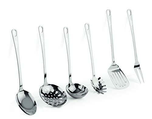 Barazzoni Set Cuillères meditteranea 6 pièces Acier Inoxydable 18/10