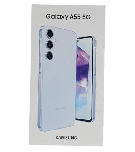 Samsung tel - Smartphone 5g 6.5" 8+128GB A55 Bleu Clair sm-a556blbaeue - 1286791