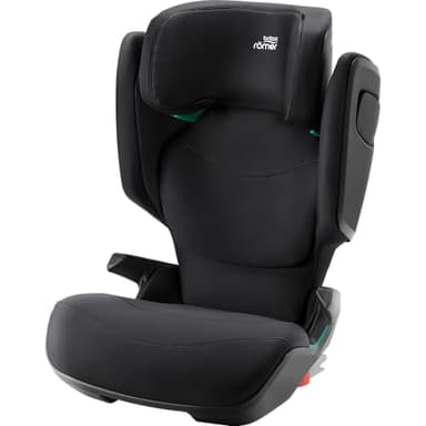 BRITAX RÖMER Siège Auto KIDFIX M i-SIZE, Évolutif et Durable avec Fixation ISOFIX enfant de 100 à 150 cm Groupe 2/3 de 3.5 ans à 12 ans, Space Black